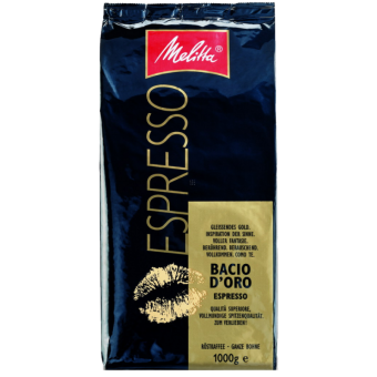 Кофе в зернах Melitta Espresso Bacio D'Oro - Кофе БТ